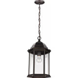Sevier Outdoor Pendant — Antique Bronze with Clear Glass
