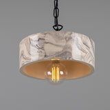 Seville Ceramic Pendant - Matt Black