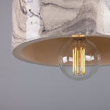 Seville Ceramic Pendant - Matt Black