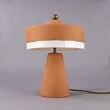 Seville Ceramic Table Lamp - Antique Brass