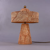 Seville Ceramic Table Lamp - Antique Brass