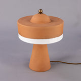 Seville Ceramic Table Lamp - Antique Brass