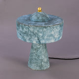 Seville Ceramic Table Lamp - Satin Brass