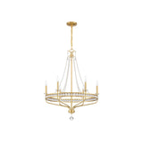 Seville Chandelier 28'' Aged Brass
