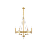 Seville Chandelier 28'' Aged Brass