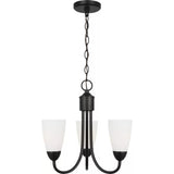 Seville Chandelier — 17 Inch, Midnight Black