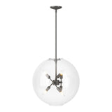 Sfera 6-Light Pendant in Natural Iron by Hubbardton Forge
