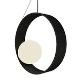 Sfera Pendant Light By Accord, Color: Charcoal, ,| Casa Di Luce Lighting