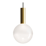 Sfera Pendant Light by Zafferano, Sandblasted / Gold