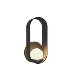 Sfera Wall Lamp By Accord, Color: Organic Lead Grey, ,| Casa Di Luce Lighting