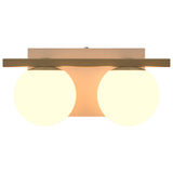 Sfera Wall Sconce 2 Lights Oragnic Cappuccino By Accord