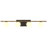 Sfera Wall Sconce 4 Lights Charocal By Accord