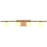 Sfera Wall Sconce 4 Lights Organic Cappuccino By Accord