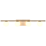 Sfera Wall Sconce 4 Lights Organic White By Accord