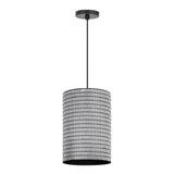 Shaka Pendant Black / White by Maxim Lighting