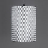 Shaka Pendant Black / White by Maxim Lighting