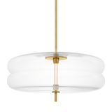 Shakkei Double X Large Pendant By Visual Comfort Modern With Light