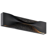 Shayla Outdoor Wall Sconce 24 Inch By Eurofase - Side View2