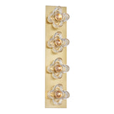 Shea Bath and Vanity Light - Aged Brass