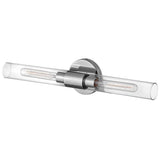 Shea Vanity Light Chrome By Lark Living - Side View2