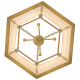 Sheet Veleta Chandelier By Frederic Ramond Detailed View