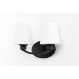 Shelter Bath Vanity Light Black by Maxim Lighting