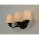 Shelter Bath Vanity Light Black by Maxim Lighting