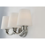 Shelter Bath Vanity Light Satin Nickel by Maxim Lighting