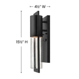 Shelter Wall Mount Lantern (Wide)
