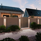 Shield Dark Sky Wall Sconce Small By DALS - Lifestyle View1