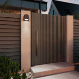 Shield Dark Sky Wall Sconce Small By DALS - Lifestyle View2