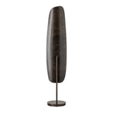 Shield Floor Lamp Medium, shown in Dark Smoke, Dark Smoke, by Hubbardton Forge