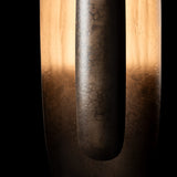 Shield Floor Lamp Medium detail in Dark Smoke, Dark Smoke, by Hubbardton Forge