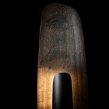 Shield Floor Lamp Tall detail, by Hubbardton Forge