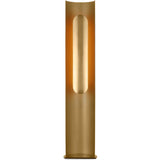 Shielded Floor Lamp — Hand Rubbed Antique Brass