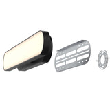 Shift Adjustable Oblong Vanity Light Medium Black By DALS - Alt View