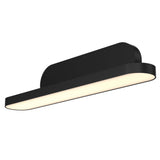 Shift Adjustable Oblong Vanity Light Medium Black By DALS - Side View