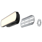 Shift Adjustable Oblong Vanity Light Small Black By DALS - Alt View