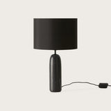 Shin Table Lamp By Aromas Del Campo, Marble: Matte Black, Finishes: Matte Black, , | Casa Di Luce Lighting