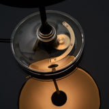 Shiny Black Mr DJ Table Lamp by Seed Design Details