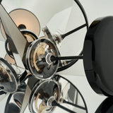 Shiny Black Mr DJ Table Lamp by Seed Design Details