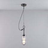 Ship s Well 7524 Glass Pendant Weathered Brass And Frosted Glass By Original BTC 2