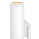 Silo Up/Down Wall Mount Lantern - Textured White