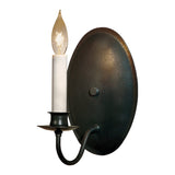Simple Lines Wall Sconce Large, shown in Natural Iron, by Hubbardton Forge