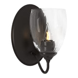 Simple Lines Wall Sconce Small in Oil Rubbed Bronze by Hubbardton Forge