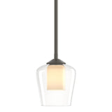 Simple Mini Pendant in Dark Smoke by Hubbardton Forge