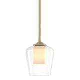 Simple Mini Pendant in Soft Gold by Hubbardton Forge