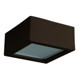 Single Ceramic Flush Mount Coffee By Geo Contemporary