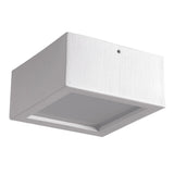 Single Ceramic Flush Mount White By Geo Contemporary