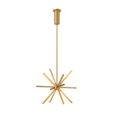 Sirius Minor Chandelier — 20-in, Brushed Gold